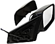 Driver and Passenger Side Mirrors, Power, Manual Folding, Heated, Paintable, No Signal Light, No Memory, No Puddle Light, No Auto-Dimming, No Blind Spot Feature