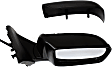 Driver and Passenger Side Mirrors, Power, Manual Folding, Heated, Paintable, No Signal Light, No Memory, No Puddle Light, No Auto-Dimming, No Blind Spot Feature
