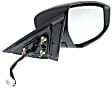 2017 Nissan Altima - Driver and Passenger Side Mirror, Power Adjust, Heated, Paintable, Manual Folding, In-housing Signal Light, No Blind Spot Feature, No Memory, No Puddle Light, No Auto-Dimming
