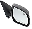 Driver and Passenger Side Mirror, Power Adjust, Heated, Manual Folding, Paintable, No Signal Light, No Memory, No Puddle Light, No Auto-Dim, No Blind Spot Feature