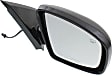 Driver and Passenger Side Mirrors, Power, Manual Folding, Heated, Paintable, No Signal Light, No Memory, No Puddle Light, No Auto-Dimming, No Blind Spot Feature