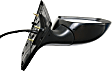 2013-2019 Nissan Sentra - Driver and Passenger Side Mirror, Power Adjust, Heated, Manual Folding, Paintable, In-housing Signal Light, Without Memory Recall, No Puddle Light, No Auto-Dimming, No Blind Spot Feature