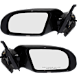 Driver and Passenger Side Mirrors, Power, Manual Folding, Heated, Paintable, In-housing Signal Light, With memory, No Puddle Light, No Auto-Dimming, No Blind Spot Feature