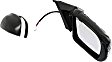 Driver and Passenger Side Mirrors, Power, Manual Folding, Heated, Paintable, In-housing Signal Light, With memory, No Puddle Light, No Auto-Dimming, No Blind Spot Feature