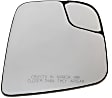 Driver and Passenger Side Mirror Glass, Non-Heated, Non-Towing, With Blind Spot Glass, Includes (2) Mirror Glasses