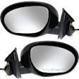 Driver and Passenger Side Mirrors, Power Adjust, Manual Folding, Heated, Paintable, No Signal Light, No Memory, No Puddle Light, No Auto-Dimming, No Blind Spot Feature