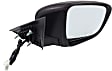 2016 Nissan Rogue - Driver and Passenger Side Mirrors, Power, Manual Folding, Non-Heated, Paintable, In-housing Signal Light, No Memory, No Puddle Light, No Auto-Dimming, No Blind Spot Feature