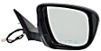 2016 Nissan Rogue - Driver and Passenger Side Mirrors, Power, Manual Folding, Non-Heated, Paintable, In-housing Signal Light, No Memory, No Puddle Light, No Auto-Dimming, No Blind Spot Feature