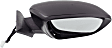 2016 Nissan Rogue - Driver and Passenger Side Mirrors, Power, Manual Folding, Non-Heated, Paintable, In-housing Signal Light, No Memory, No Puddle Light, No Auto-Dimming, No Blind Spot Feature