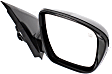 Driver and Passenger Side Mirrors, Power Adjust, Manual Folding, Heated, Paintable, In-housing Signal Light, With memory, No Puddle Light, No Auto-Dimming, No Blind Spot Feature
