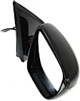 Driver and Passenger Side Mirrors, Power Adjust, Manual Folding, Non-Heated, Paintable, In-housing Signal Light, No Memory, No Puddle Light, No Auto-Dimming, No Blind Spot Feature