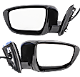 Driver and Passenger Side Mirrors, Power Adjust, Manual Folding, Non-Heated, Paintable, In-housing Signal Light, No Memory, No Puddle Light, No Auto-Dimming, No Blind Spot Feature