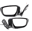 Driver and Passenger Side Mirrors, Power Adjust, Manual Folding, Non-Heated, Paintable, In-housing Signal Light, No Memory, No Puddle Light, No Auto-Dimming, No Blind Spot Feature