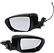 Driver and Passenger Side Mirrors, Power Adjust, Manual Folding, Heated, Paintable, In-housing Signal Light, No Memory, No Puddle Light, No Auto-Dimming, No Blind Spot Feature