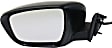 2016 Nissan Rogue S - Driver and Passenger Side Mirror, Japan Built Vehicle, For Models Without Side View Camera, Power Adjust, Non-Heated, Paintable, Manual Folding, In-housing Signal Light, No Blind Spot Feature, Without Memory Recall, No Puddle Light, N