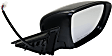 2016 Nissan Rogue S - Driver and Passenger Side Mirror, Japan Built Vehicle, For Models Without Side View Camera, Power Adjust, Non-Heated, Paintable, Manual Folding, In-housing Signal Light, No Blind Spot Feature, Without Memory Recall, No Puddle Light, N