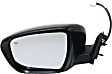 Driver and Passenger Side Mirrors, Power, Manual Folding, Heated, Paintable, In-housing Signal Light, No Memory, No Puddle Light, No Auto-Dimming, No Blind Spot Feature
