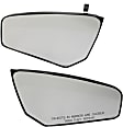 2012 Nissan Sentra - Mirror Glass Driver and Passenger Side, Non-Heated, No Blind Spot Feature, No Signal Light