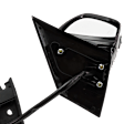 Driver and Passenger Side Mirrors, Power, Manual Folding, Heated, Paintable, In-housing Signal Light, With memory, No Puddle Light, No Auto-Dimming, No Blind Spot Feature