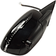 2017-2020 Nissan Rogue - Driver and Passenger Side Mirrors, Power, Manual Folding, Heated, Paintable, In-housing Signal Light, With memory, No Puddle Light, No Auto-Dimming, No Blind Spot Feature