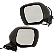 Driver and Passenger Side Mirrors, Power Adjust, Manual Folding, Heated, Paintable, In-housing Signal Light, No Memory, No Puddle Light, No Auto-Dimming, No Blind Spot Feature