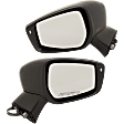 Driver and Passenger Side Mirrors, Power Adjust, Manual Folding, Non-Heated, Paintable, In-housing Signal Light, No Memory, No Puddle Light, No Auto-Dimming, No Blind Spot Feature