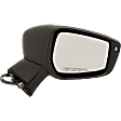 Driver and Passenger Side Mirrors, Power Adjust, Manual Folding, Non-Heated, Paintable, In-housing Signal Light, No Memory, No Puddle Light, No Auto-Dimming, No Blind Spot Feature