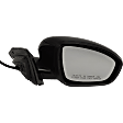 Driver and Passenger Side Mirrors, Power Adjust, Manual Folding, Heated, Paintable, In-housing Signal Light, No Memory, Puddle Light, Auto-Dimming, and Blind Spot Feature, For Models Without SVC