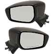 Driver and Passenger Side Mirrors, Power Adjust, Manual Folding, Non-Heated, Paintable, No Signal Light, No Memory, No Puddle Light, No Auto-Dimming, No Blind Spot Feature