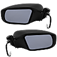 Driver and Passenger Side Mirrors, Power Adjust, Manual Folding, Heated, Paintable, No Signal Light, No Memory, No Puddle Light, No Auto-Dimming, No Blind Spot Feature, Sedan