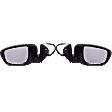 Driver and Passenger Side Mirrors, Power Adjust, Manual Folding, Non-Heated, Paintable, In-housing Signal Light, No Memory, No Puddle Light, No Auto-Dimming, No Blind Spot Feature