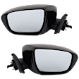 Driver and Passenger Side Mirror, Power Adjust, Non-Heated, Manual Folding, Paintable, In-housing Signal Light, Without Memory Recall, No Puddle Light, No Auto-Dimming, No Blind Spot Feature