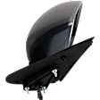 Driver and Passenger Side Mirror, Power Adjust, Non-Heated, Manual Folding, Paintable, In-housing Signal Light, Without Memory Recall, No Puddle Light, No Auto-Dimming, No Blind Spot Feature