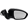 Driver and Passenger Side Mirrors, Power Adjust, Manual Folding, Heated, Paintable, In-housing Signal Light, No Memory, No Puddle Light, No Auto-Dimming, No Blind Spot Feature