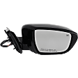 Driver and Passenger Side Mirrors, Power Adjust, Manual Folding, Heated, Paintable, In-housing Signal Light, With memory, No Puddle Light, No Auto-Dimming, No Blind Spot Feature