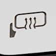 Crew Cab Pickup Driver and Passenger Side Towing Mirror, Upper - Power Adjust, Lower - Manual Adjust, Heated Upper Glass; Non-Heated Lower Glass, Manual Folding, Chrome, In-housing Signal Light