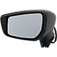 Driver and Passenger Side Mirrors, Power Adjust, Manual Folding, Heated, Paintable, In-housing Signal Light, No Memory, No Puddle Light, No Auto-Dimming, No Blind Spot Feature