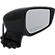 Driver and Passenger Side Mirrors, Power Adjust, Manual Folding, Heated, Paintable, In-housing Signal Light, No Memory, No Puddle Light, No Auto-Dimming, No Blind Spot Feature