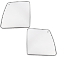 2012-2021 Nissan NV2500 - Driver and Passenger Side Mirror Glass, Heated, No Blind Spot Feature