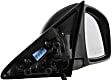 Driver and Passenger Side Mirrors, Power Adjust, Manual Folding, Non-Heated, Paintable, No Signal Light, No Memory, No Puddle Light, No Auto-Dimming, No Blind Spot Feature