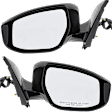 Driver and Passenger Side Mirrors, Power Adjust, Manual Folding, Heated, Paintable, In-housing Signal Light, No Memory, No Puddle Light, No Auto-Dimming, No Blind Spot Feature