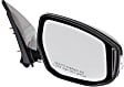 Driver and Passenger Side Mirrors, Power Adjust, Manual Folding, Heated, Paintable, In-housing Signal Light, No Memory, No Puddle Light, No Auto-Dimming, No Blind Spot Feature