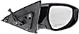 Driver and Passenger Side Mirrors, Power Adjust, Manual Folding, Non-Heated, Textured Black, No Signal Light, No Memory, No Puddle Light, No Auto-Dimming, No Blind Spot Feature