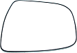Driver and Passenger Side Mirror Glass, Non-Heated, Non-Towing, With backing plate, Includes (2) Mirror Glasses