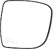 Driver and Passenger Side Mirror Glass, Non-Heated, Non-Towing, With backing plate, Includes (2) Mirror Glasses
