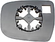 Driver and Passenger Side Mirror Glass, Non-Heated, Non-Towing, With backing plate, Includes (2) Mirror Glasses