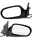 Driver and Passenger Side Mirrors, Power, Manual Folding, Non-Heated, Paintable, No Signal Light, No Memory, No Puddle Light, No Auto-Dimming, No Blind Spot Feature