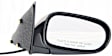 Driver and Passenger Side Mirrors, Power, Manual Folding, Non-Heated, Paintable, No Signal Light, No Memory, No Puddle Light, No Auto-Dimming, No Blind Spot Feature