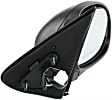 Driver and Passenger Side Mirrors, Power Adjust, Manual Folding, Non-Heated, Paintable, No Signal Light, No Memory, No Puddle Light, No Auto-Dimming, No Blind Spot Feature