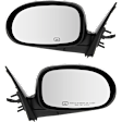 Driver and Passenger Side Mirrors, Power, Manual Folding, Heated, Paintable, No Signal Light, No Memory, No Puddle Light, No Auto-Dimming, No Blind Spot Feature